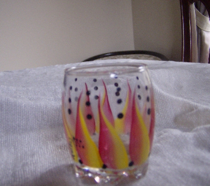 SHOTGLASS RED/YELLOW