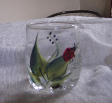 SHOTGLASS (2) LADYBUG